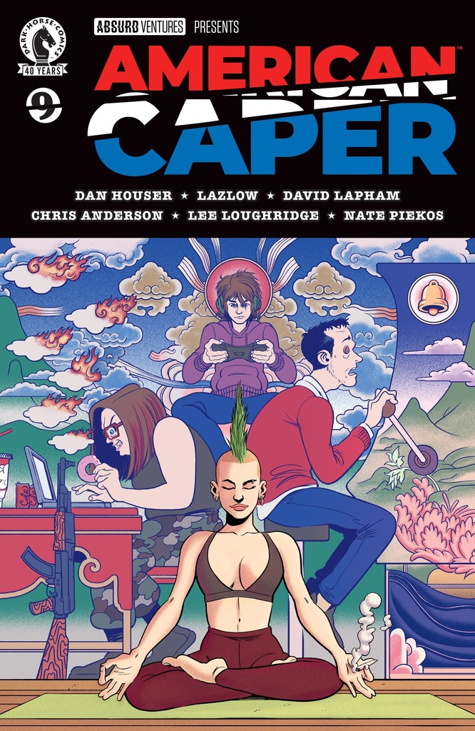 AMERICAN CAPER 9 (CVR A) (TYLER BOSS)