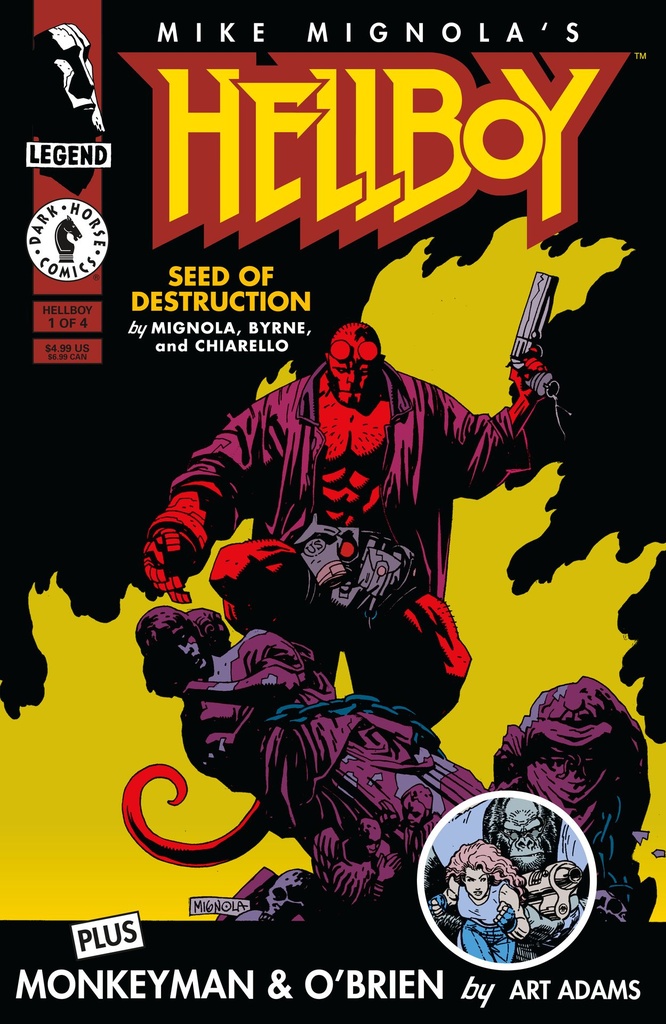 HELLBOY SEED DESTRUCTION 1 (FACSIMILE REPRINT) (CVR A)