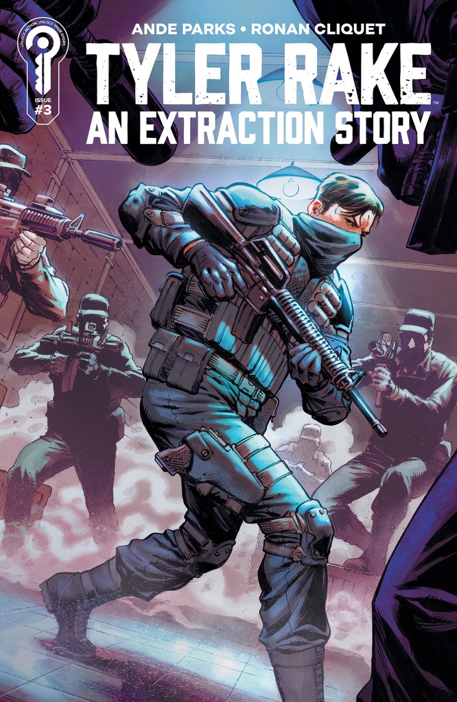TYLER RAKE AN EXTRACTION STORY 3 CVR B MARCO SANTUCCI