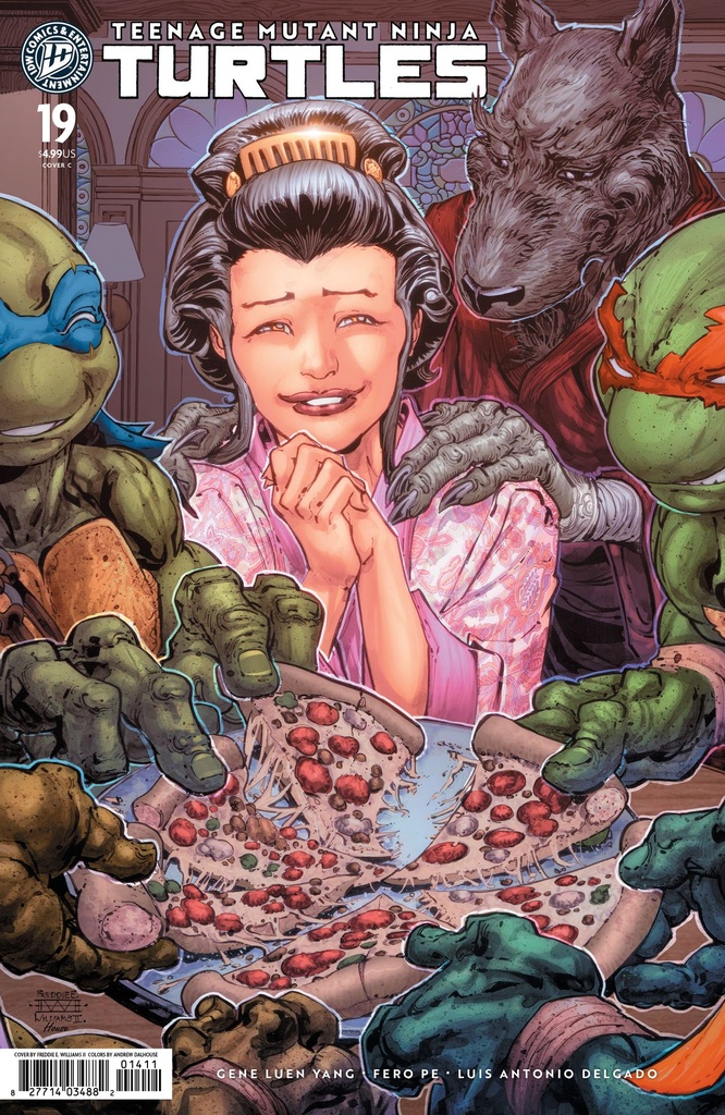 TMNT19 CVR A (WILLIAMS II)