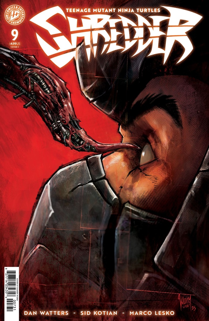 TMNT SHREDDER 9 VAR C (DAMIEN WORM)