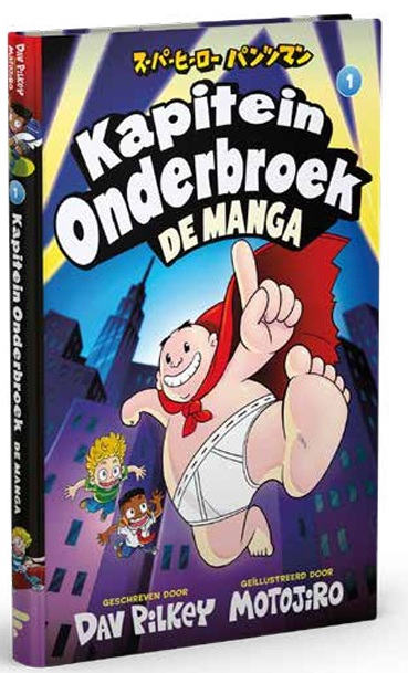 Kapitein Onderbroek Manga 01