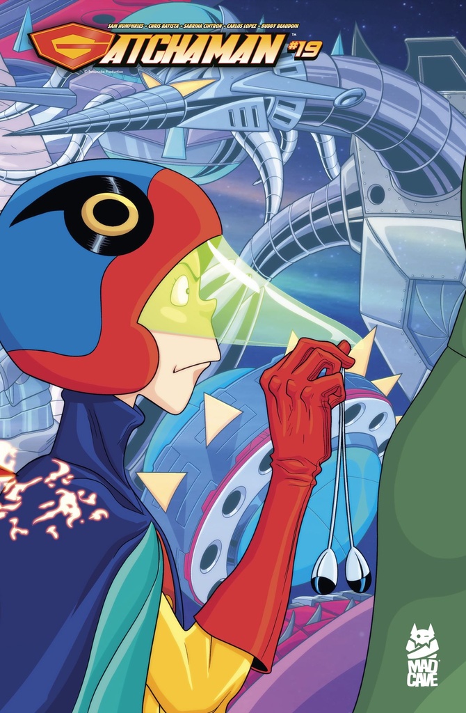 GATCHAMAN 19 CVR B CHRIS BATISTA SABRINA CINTRON CONNECTING