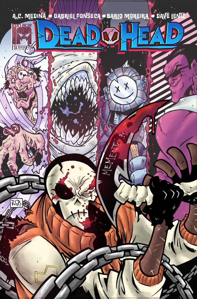 DEAD HEAD 6 CVR B INC 5 COPY RYAN G BROWNE UNLOCK VAR