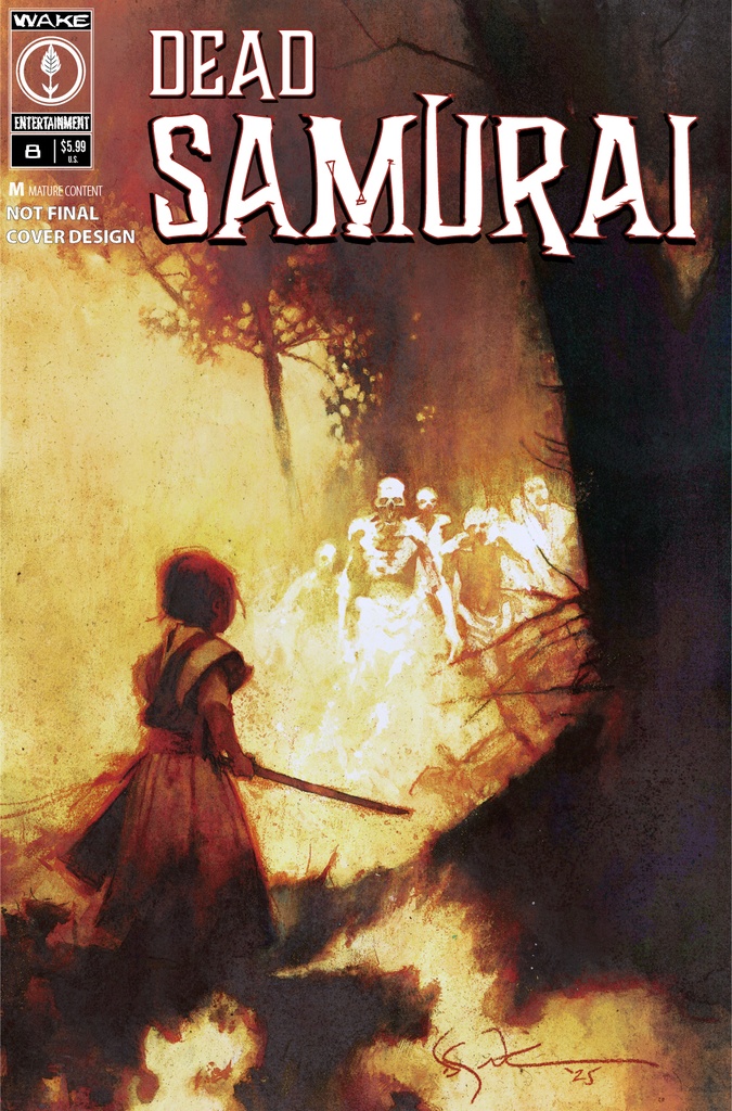 DEAD SAMURAI 8 CVR A BILL SIENKIEWICZ