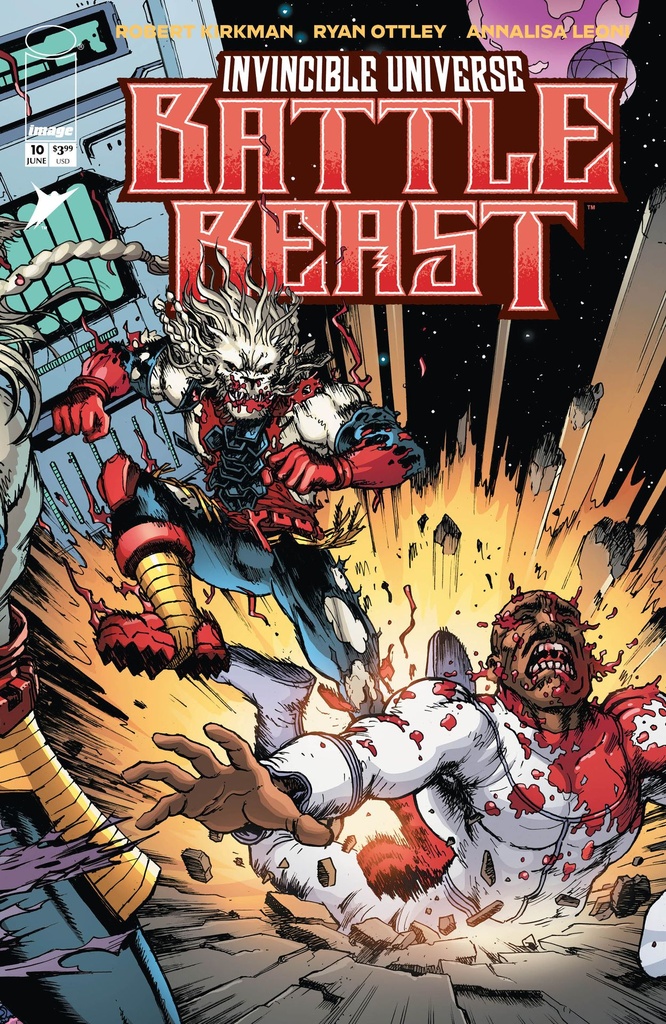 INVINCIBLE UNIVERSE BATTLE BEAST 10 CVR C INC 1:10 CHRIS BUR
