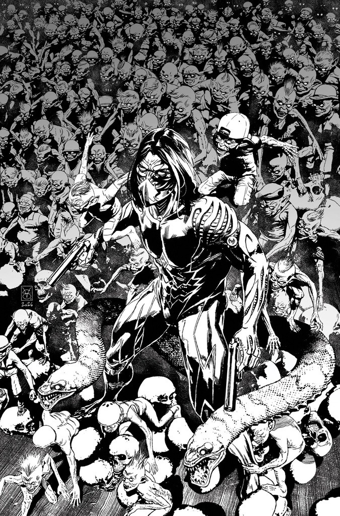 DARKNESS 6 CVR D INC 1:50 VALERIO GIANGIORDANO B&W VAR