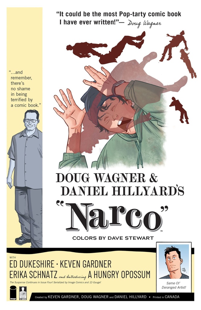 NARCO 4 CVR B DANIEL HILLYARD & DAVE STEWART HITCHCOCK HOMAG
