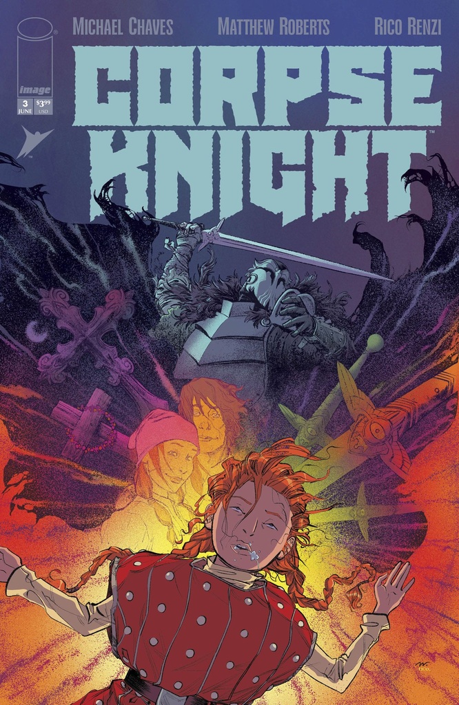 CORPSE KNIGHT 3 CVR A MATTHEW ROBERTS & RICO RENZI