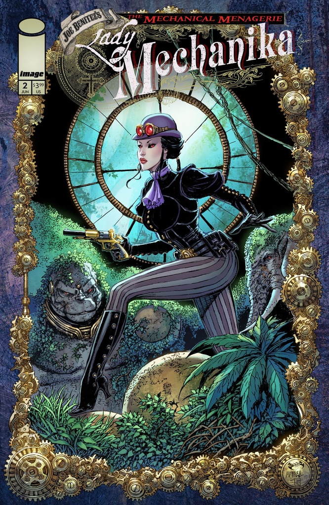 LADY MECHANIKA THE MECHANICAL MENAGERIE 2 CVR B JOE BENITEZ