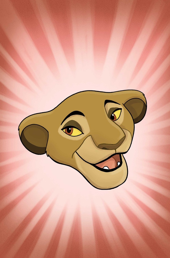 LION KING 6 CVR E INC 1:10 CARTOON HEAD VIRGIN VAR
