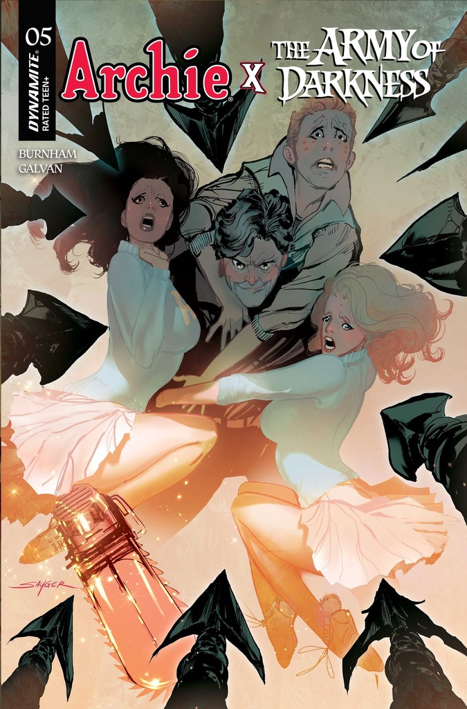 ARCHIE X ARMY OF DARKNESS 5 CVR E STUART SAYGER VAR
