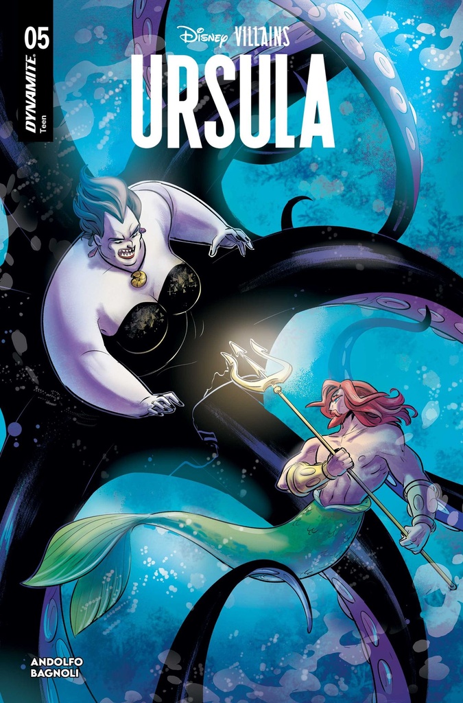 DISNEY VILLAINS URSULA 5 CVR B GABRIELE BAGNOLI VAR