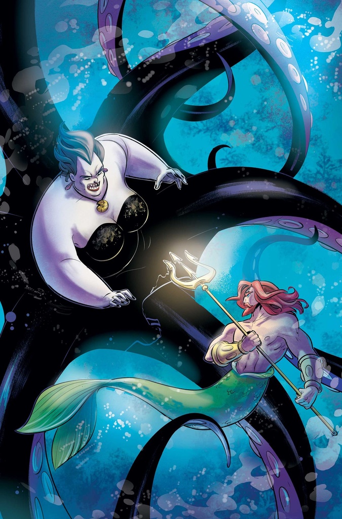 DISNEY VILLAINS URSULA 5 CVR J INC 1:20 GABRIELE BAGNOLI VIR
