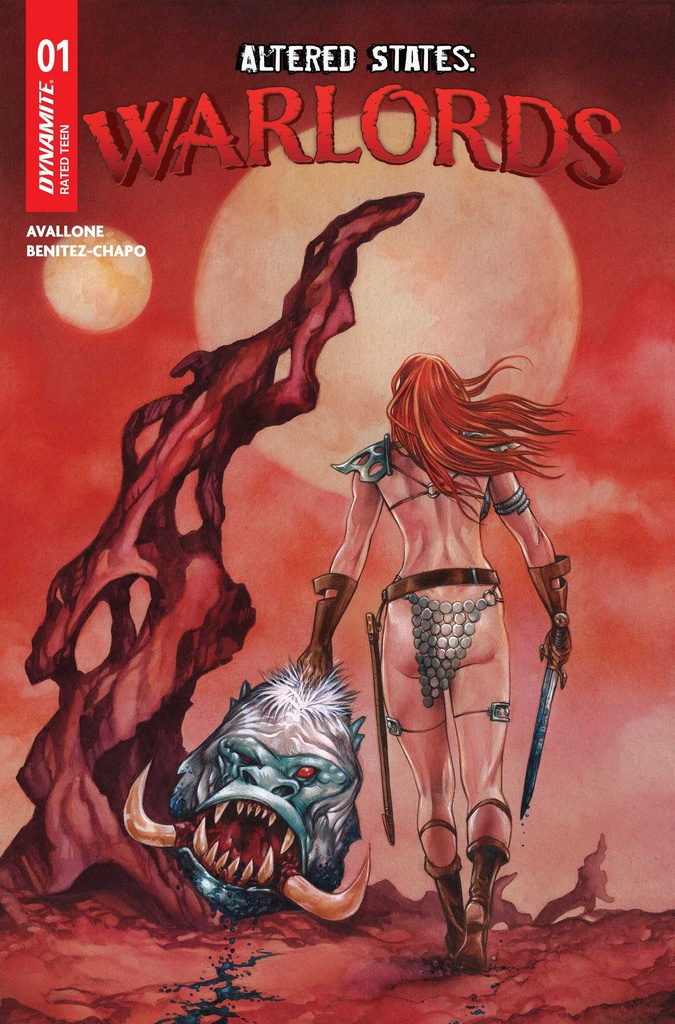ALTERED STATES WARLORDS 1 CVR B MIKE ROOTH VAR