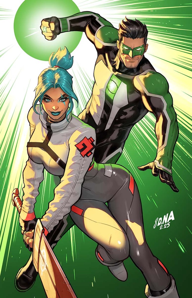 GREEN LANTERN 36 CVR B DAVID NAKAYAMA CARD STOCK VAR
