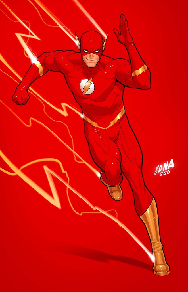 FLASH 34 CVR C DAVID NAKAYAMA CARD STOCK VAR