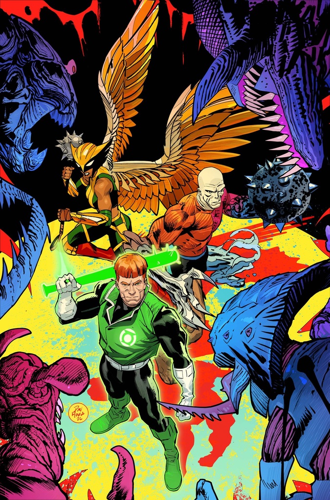 JUSTICE LEAGUE UNLTD 20 CVR A DAN MORA