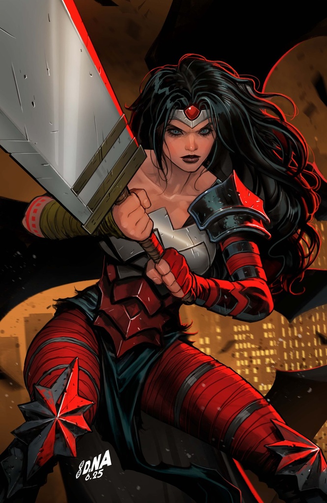 ABSOLUTE WONDER WOMAN 21 CVR B DAVID NAKAYAMA CARD STOCK VAR