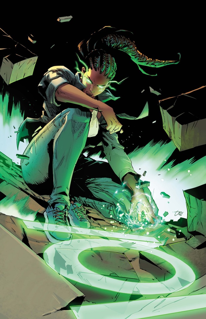 ABSOLUTE GREEN LANTERN 15 CVR B DEXTER SOY CARD STOCK VAR