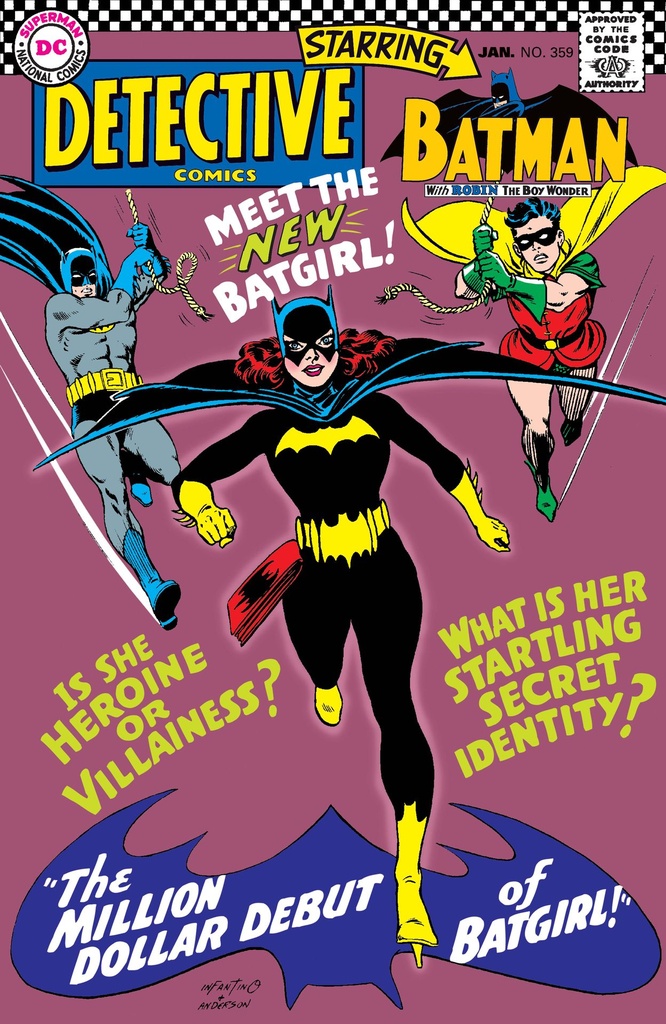 DETECTIVE COMICS 359 FACSIMILE EDITION CVR A CARMINE INFANTI