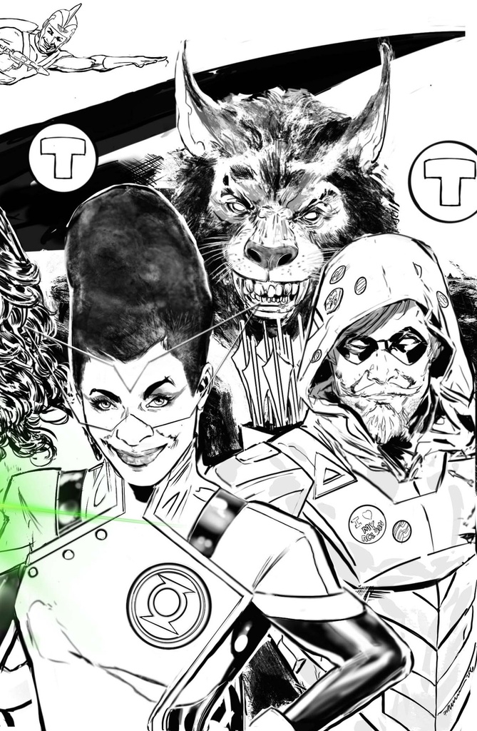 JUSTICE LEAGUE DREAM GIRLS A DC PRIDE EVENT 4 CVR B JIMENEZ
