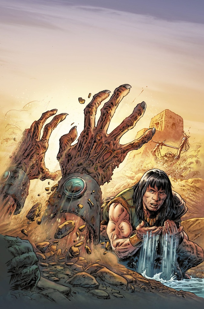 CONAN THE BARBARIAN 32 CVR F DOUG BRAITHWAITE VIRGIN VAR