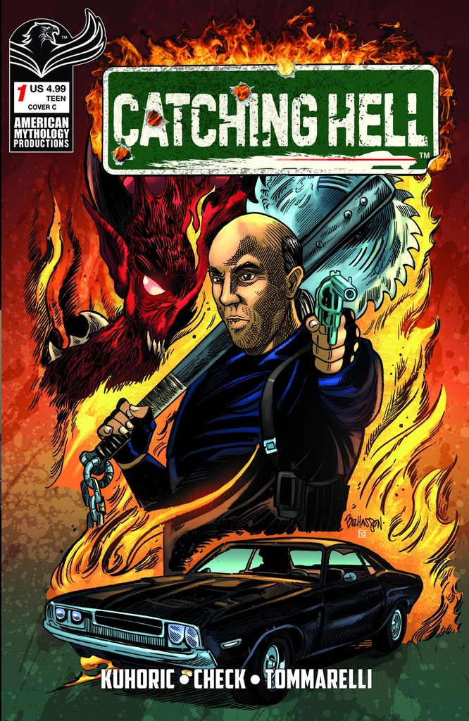 CATCHING HELL FEAT REGGIE BANNISTER 1 CVR C PAUL MAITLAND VA