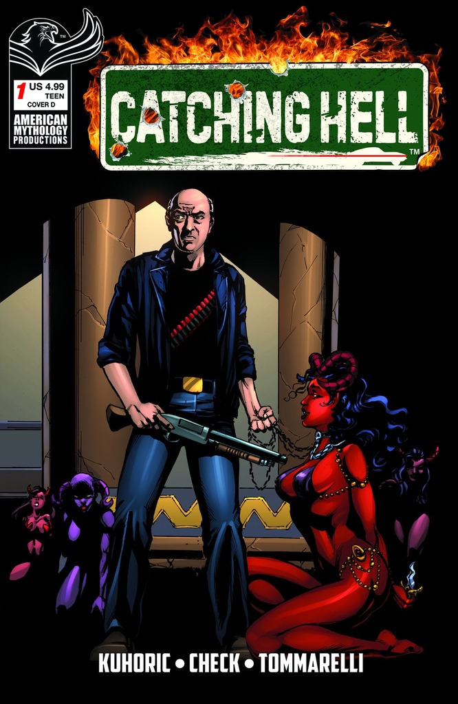CATCHING HELL FEAT REGGIE BANNISTER 1 CVR D BUZ HASSON VAR