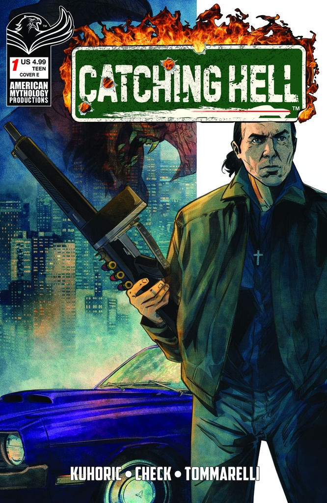CATCHING HELL FEAT REGGIE BANNISTER 1 CVR E EMANUELE TOMMARE
