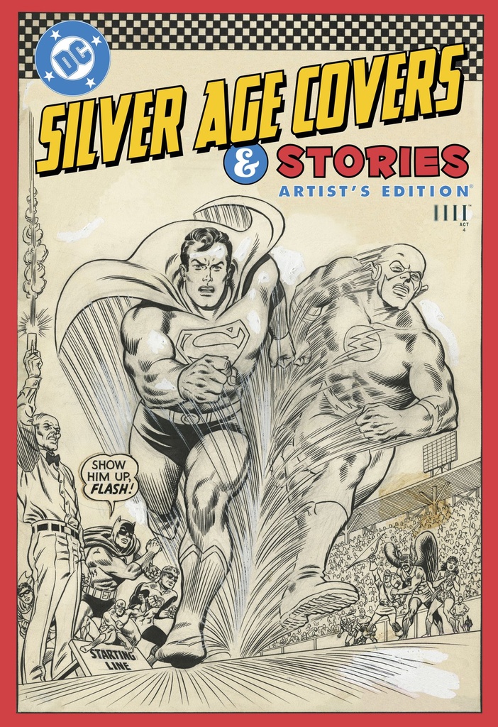 DC SILVER AGE COVERS AND STORIES ARTISTS EDITION HC DM EXCL