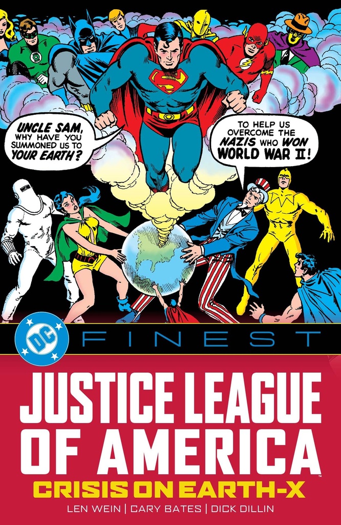 DC FINEST JUSTICE LEAGUE OF AMERICA CRISIS ON EARTH-X