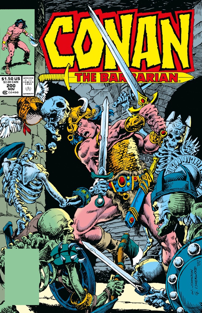 CONAN THE BARBARIAN THE ORIGINAL COMICS OMNIBUS 08 REGULAR E