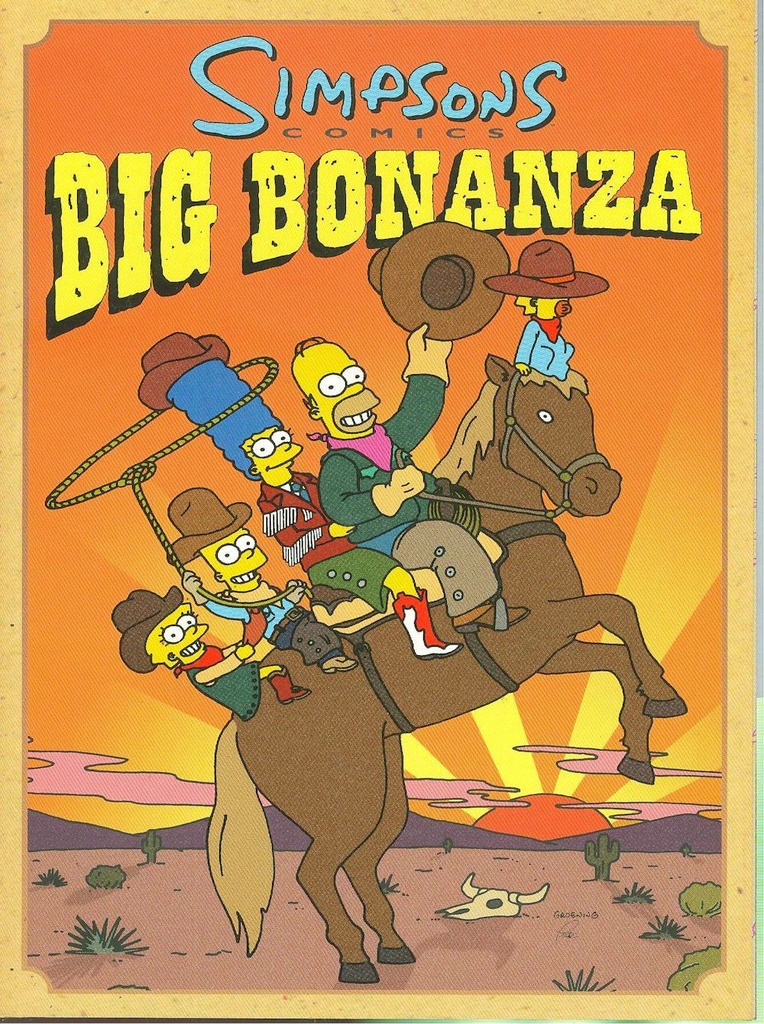 SIMPSONS COMICS 08 BIG BONANZA