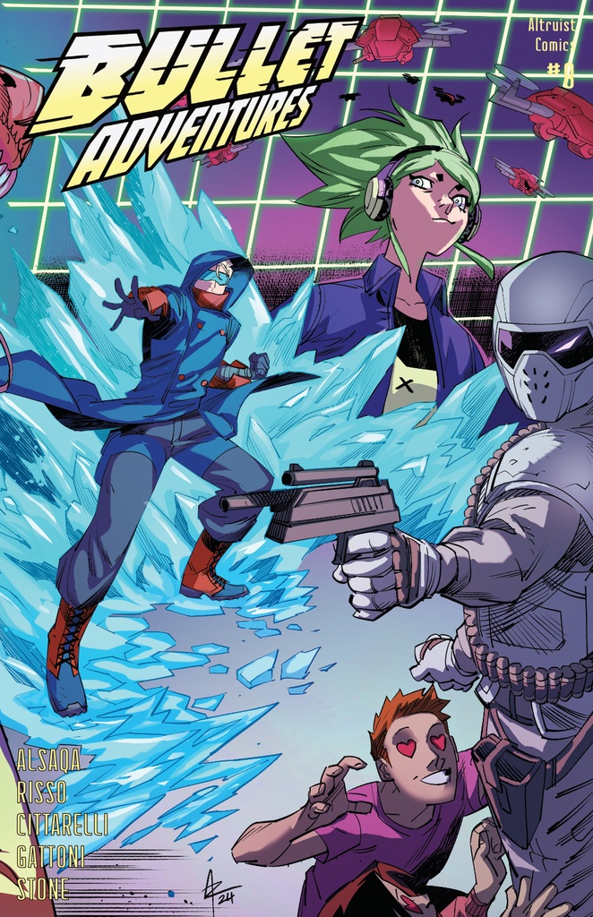 BULLET ADVENTURES 8 CVR B ANDRE RISSO FRANCESCA CITTARELLI C