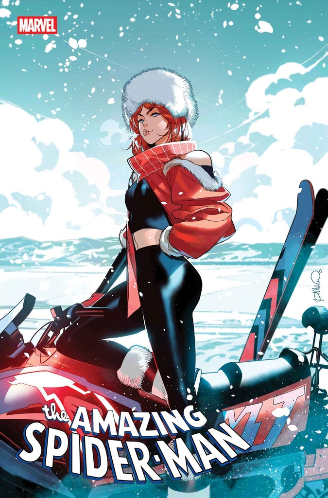 AMAZING SPIDER-MAN #18 SIMONE DI MEO WINTER BREAK VARIANT