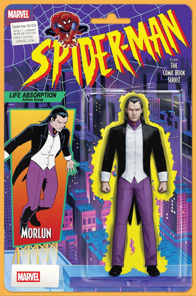 SPIDER-MAN '94 #4 JOHN TYLER CHRISTOPHER ACTION FIGURE VARIA