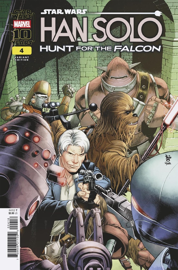 STAR WARS: HAN SOLO - HUNT FOR THE FALCON #4 PAULO SIQUEIRA