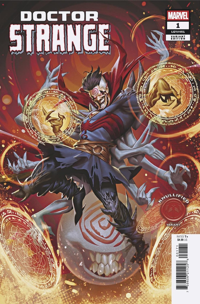 DOCTOR STRANGE #1 MATEUS MANHANINI KNULLIFIED VARIANT