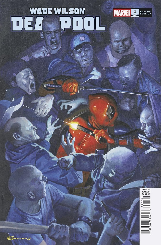 WADE WILSON: DEADPOOL #1 FABRIZIO DE TOMMASO VARIANT