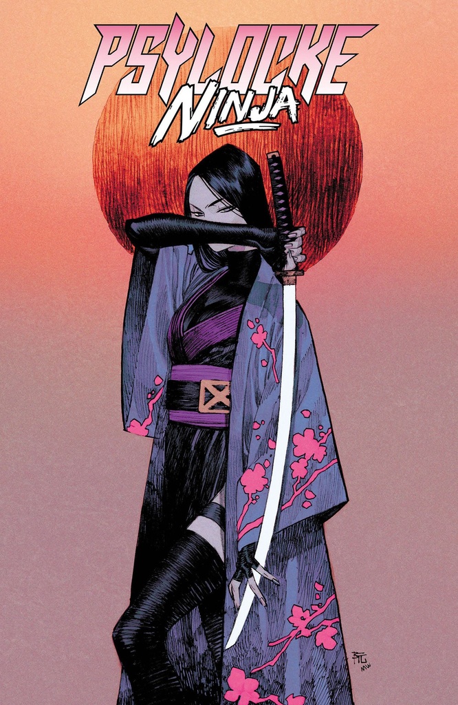 PSYLOCKE: NINJA #1 DIKE RUAN RATIO 2ND PRINTING VARIANT