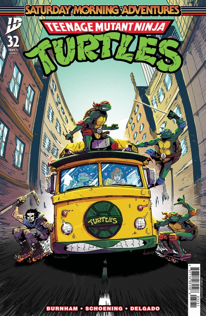 Teenage Mutant Ninja Turtles: Saturday Morning Adventures #3