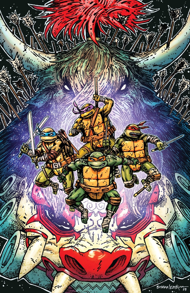 Teenage Mutant Ninja Turtles #13 Variant RI (25) (Eastman &