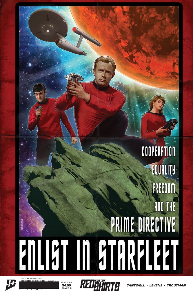 Star Trek: Red Shirts #5 Variant B (CorroneyÿFederation Recr
