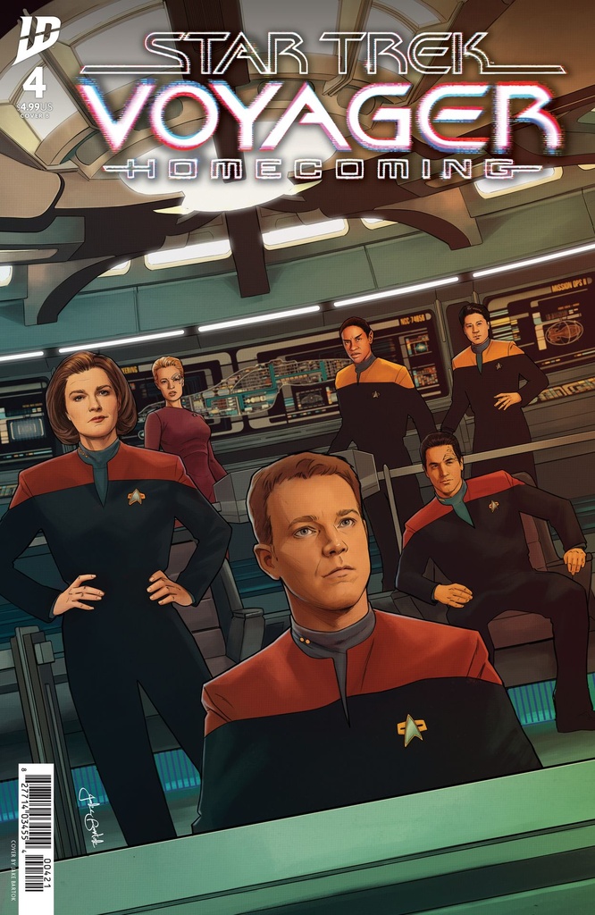 Star Trek: Voyager--Homecoming #4 Variant B (Bartok)