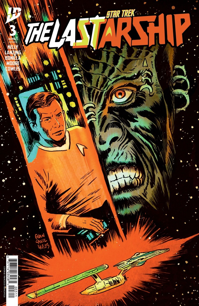 Star Trek: The Last Starship #3 Cover A (Francavilla)