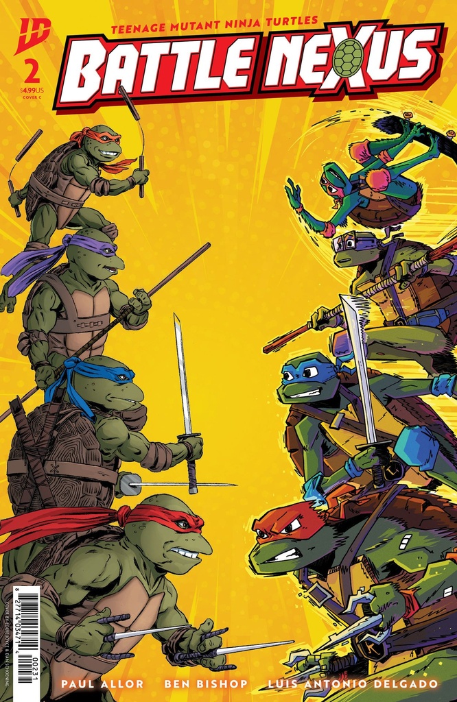 Teenage Mutant Ninja Turtles: Battle Nexus #2 Variant C (Joy