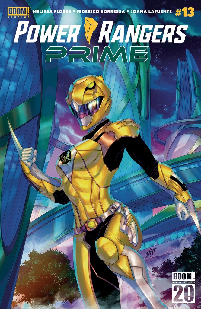 Power Rangers Prime #13 B Variant (Dressed, Ellis)