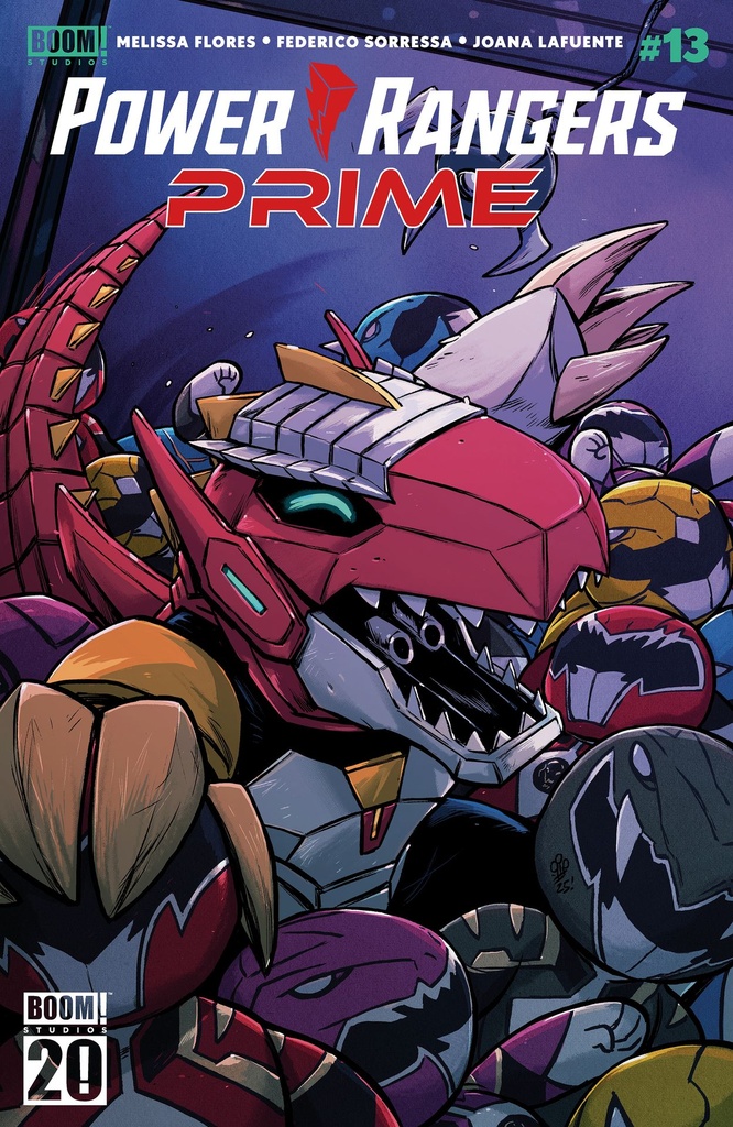 Power Rangers Prime #13 C BOOM 20th Anniversary Variant (Dre
