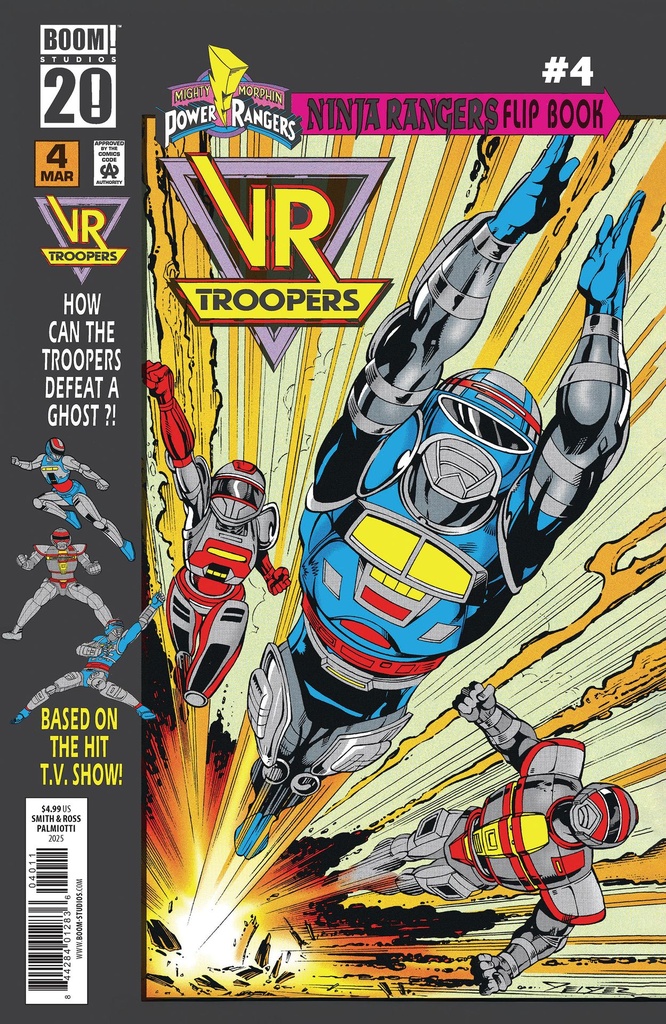 VR Troopers/Power Rangers Flipbook Facsimile Edition #4 A Ma
